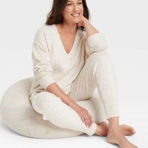 Stars Above oatmeal speckle Set